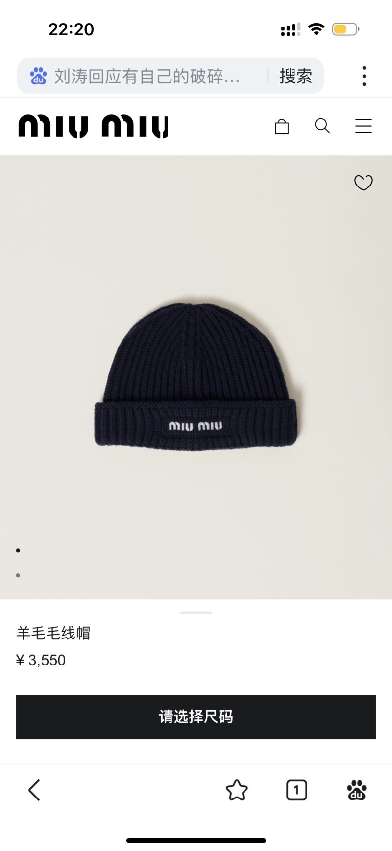 Miu Miu Caps